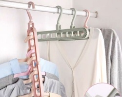 多功能九孔衣架