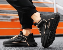 按摩厚底老爹鞋